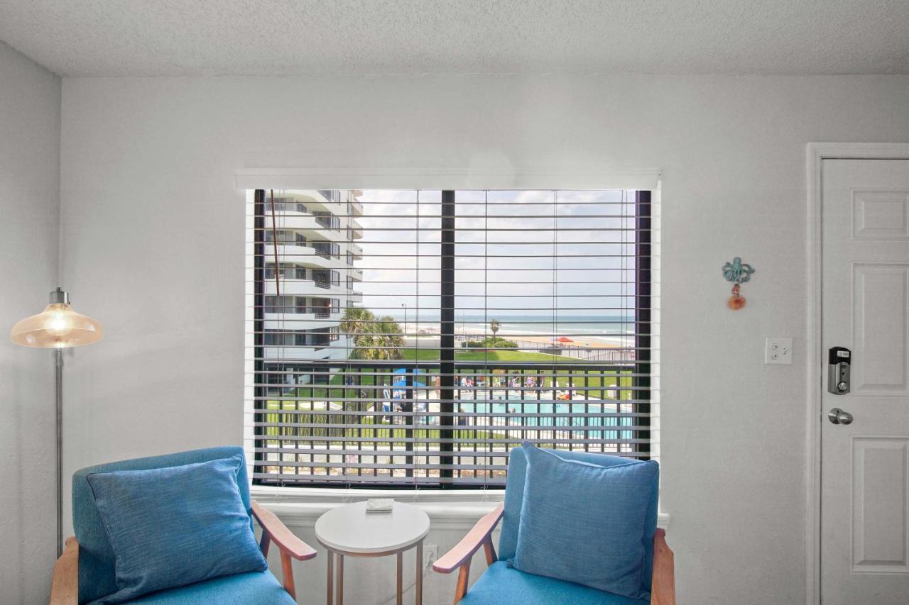 Oceanfront Daytona Beach Condo With Beach Views! Bagian luar foto