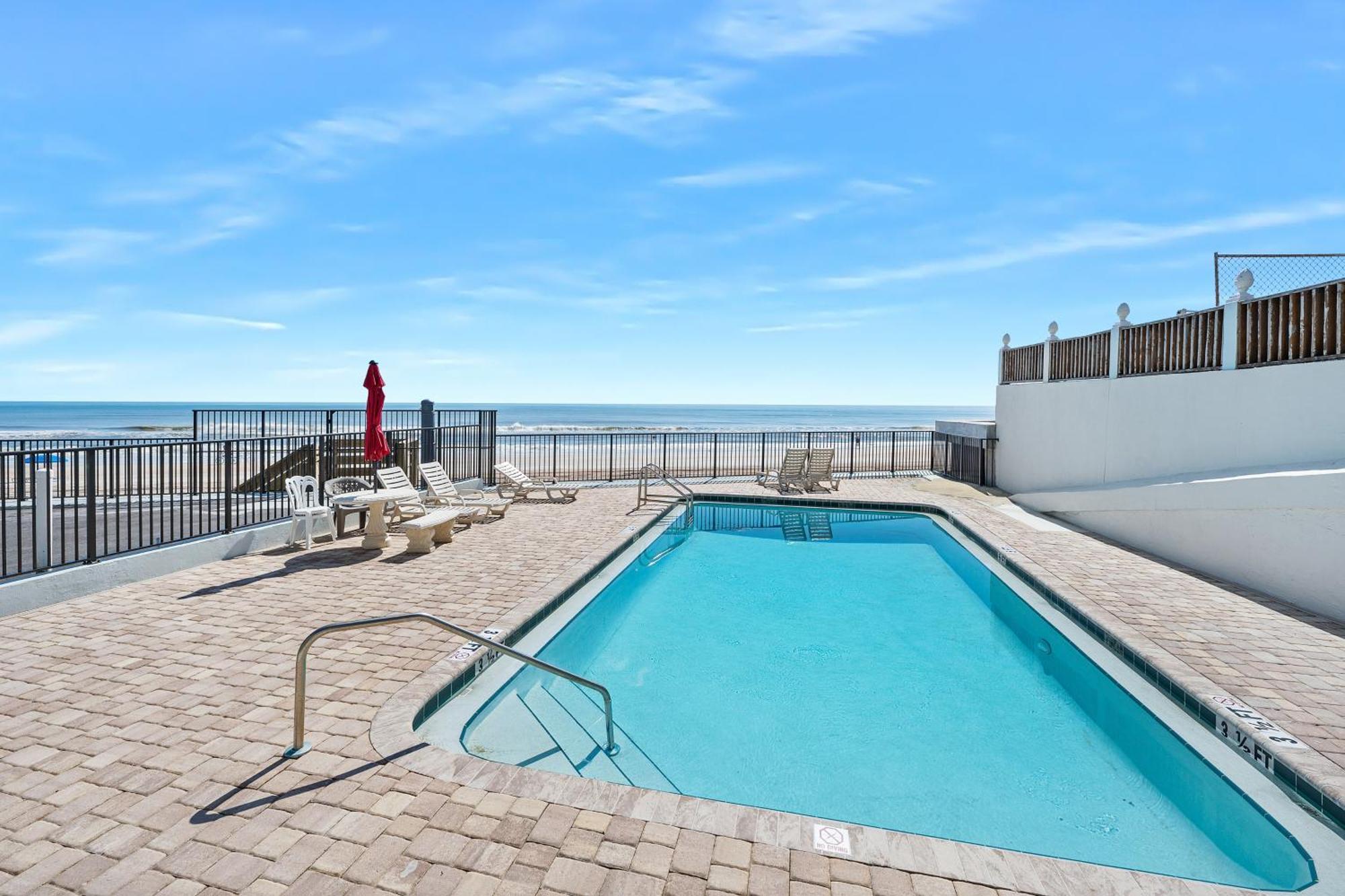 Oceanfront Daytona Beach Condo With Beach Views! Bagian luar foto